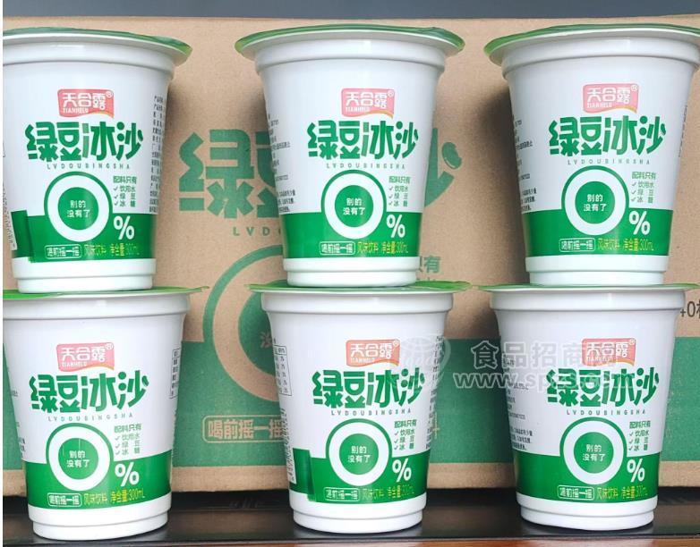 _夏日财富风暴！天合露绿豆冰沙300ml纯净上市，抢占今夏饮品C位！_夏日财富风暴！天合露绿豆冰沙300ml纯净上市，抢占今夏饮品C位！